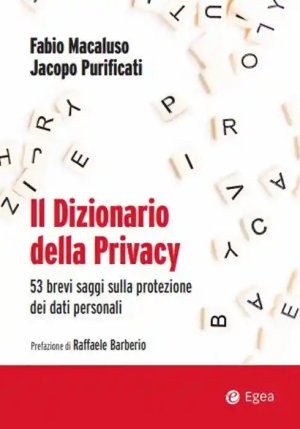 Dizionario Della Privacy fronte