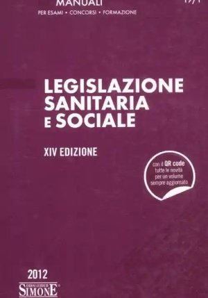 Legislazione Sanitaria E Sociale fronte