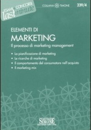 239/4  Elementi Di Marketing fronte