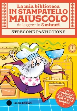 Stregone Pasticcione. Stampatello Maiuscolo. Ediz. A Colori fronte