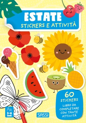 Estate. Stickers E Attivit?. Ediz. Illustrata fronte