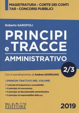 Principi Del Diritto - Amministrativo - Tomo 2 fronte