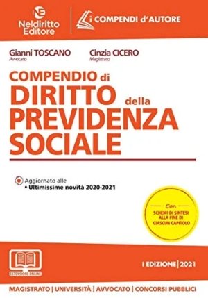 Compendio Diritto Previdenza Sociale fronte