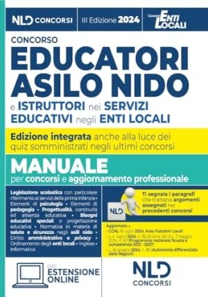 Educatore Asilo Nido - Manuale Di Preparazione fronte