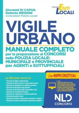 Vigile Urbano - Manuale Di Preparazione fronte