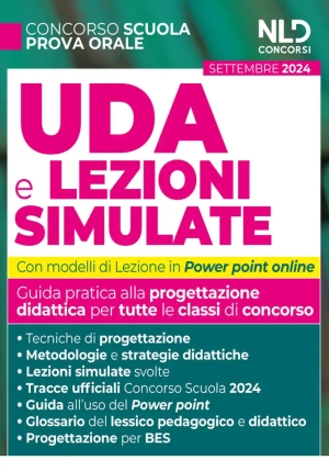 Uda Lezioni Simulate 2024 fronte