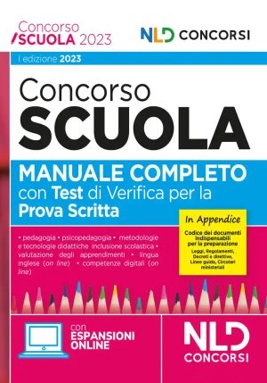 Concorso Scuola Manuale Completo 2023 fronte