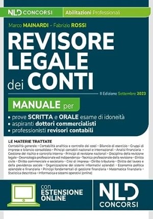 Revisore Legale Conti Manuale Concorsi fronte