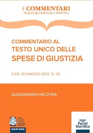 Commentario Testo Unico Spese Giustizia fronte