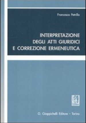 Interpretazione Atti Giuridici fronte