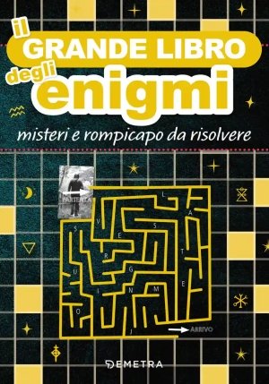 Grande Libro Degli Enigmi. Misteri E Rompicapo Da Risolvere (il) fronte