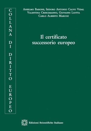 Certificato Successorio Europe fronte