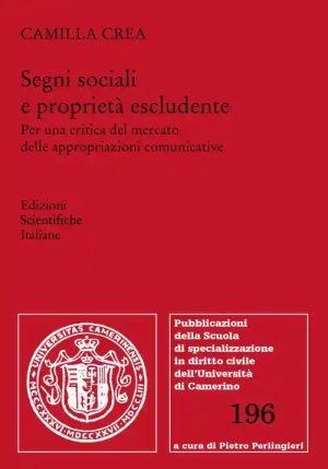 Segni Sociali Proprieta Esclud fronte