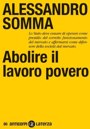 Abolire Il Lavoro Povero fronte