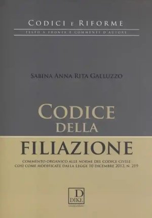 Codice Della Filiazione fronte