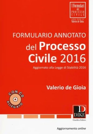 Formulario Annotato Del Proces fronte