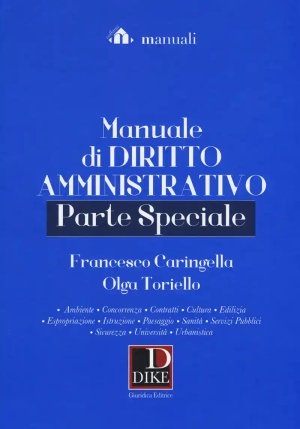 Manuale Diritto Amministrativo - Parte Speciale fronte