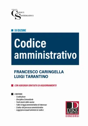 Codice Amministr. Magistratura fronte