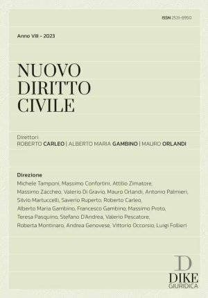 Nuovo Diritto Civile 1-2023 fronte