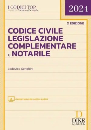 Codice Civile Legisl.compl.notarile 10ed fronte