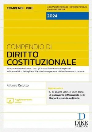 Compendio Diritto Costituzionale 2024 fronte