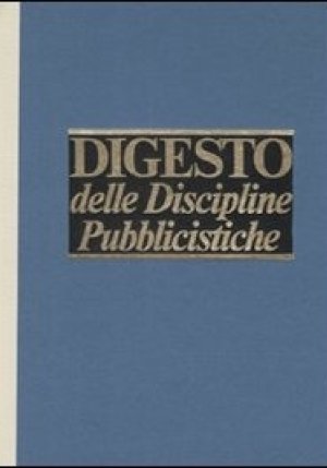 Digesto Iv Ed. - Discipline Pu fronte