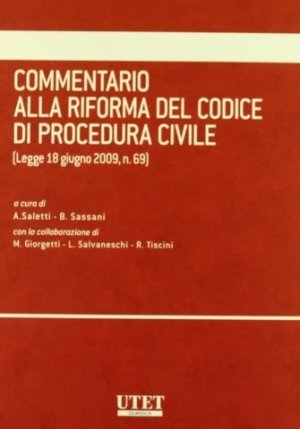 Commentario Alla Riforma Del C fronte