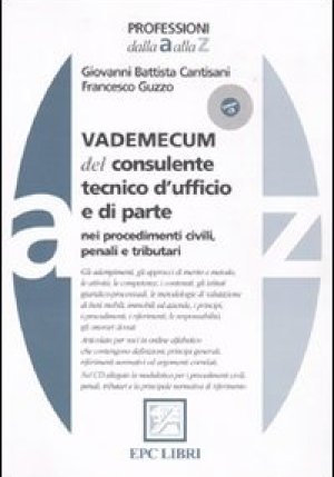 Vademecum Del Consulente Tecnico D'ufficio E Di Parte Nei Procedimenti C fronte