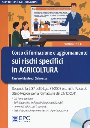 Corso Di Formazione E Aggiornamento Sui Rischi In Agricoltura fronte