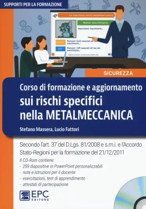 Rischi Specifici Nella Metalmeccanica fronte