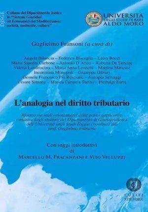 L'analogia Nel Diritto Tributario fronte