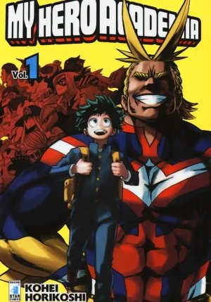 My Hero Academia Vol 1 fronte