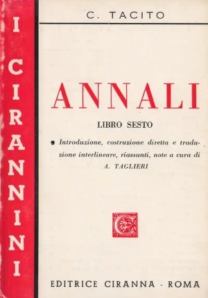 Annali - Lib. Vi fronte