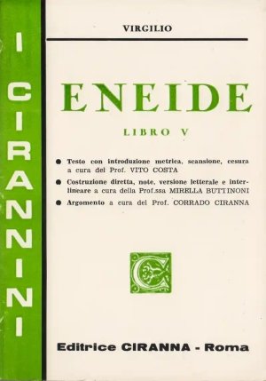 Eneide - Libro 5 fronte