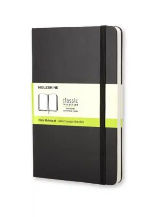 Plain Notebook Pocket - Pagine Bianche fronte