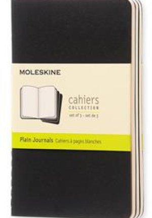 Cahier Jnls Pocket Pla Black fronte