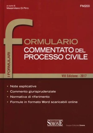 Fm200  Formulario Commentato Del Processo Civile fronte