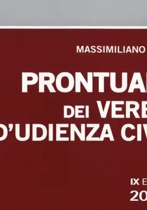 54/16  Prontuario Dei Verbali D'udienza Civile fronte