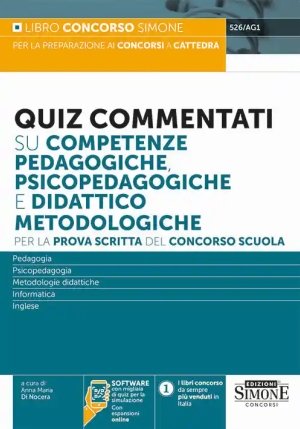 Quiz Commentati Competenze Psicopedagoc. fronte