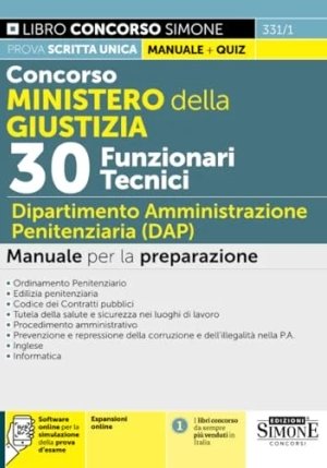 30 Funzionari Tecn.amm.penitenziaria fronte