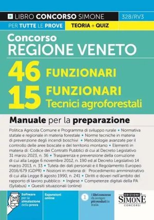 46 Funzionari 15 Funz.tecnici Veneto fronte