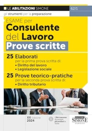 Esame Consulente Lavoro Pr.scritte 20ed. fronte