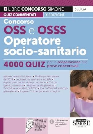 Concorso Oss E Osss Operatore Quiz 10ed fronte