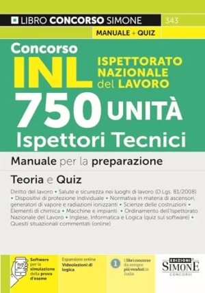 750 Ispettori Tecnici Inl Manuale fronte