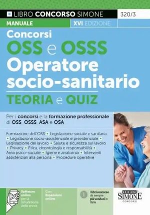 Concorso Oss E Osss Oper.socio-san.16ed. fronte