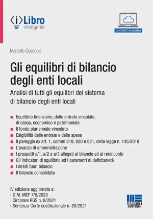 Equilibri Di Bilancio Degli Enti Locali (gli) fronte