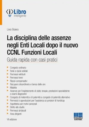 Disciplina Assenze Enti Locali 7ed. fronte