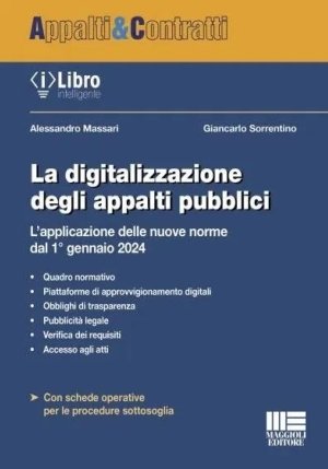 La Digitalizzazione Degli Appalti Pubblici fronte