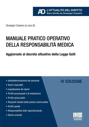 Manuale Responsabilit? Medica 4ed. fronte