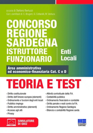 Concorso Sardegna Collab.istrutt.amm.vi fronte